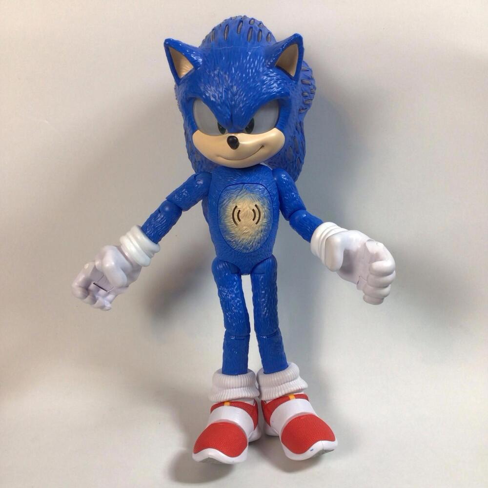 Sonic The Hedgehog 3 Movie Ultimate Talking 14” Action Figure Light Up Sounds